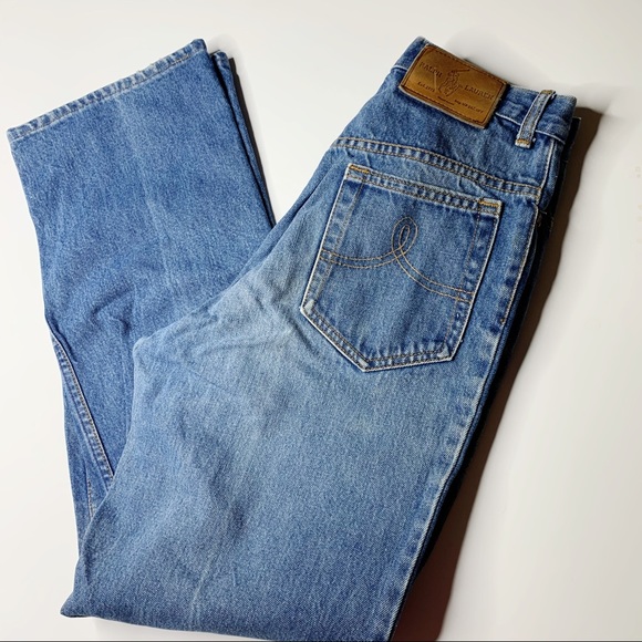 Vintage Denim - Vintage Ralph Lauren high rise mom jeans size 30